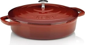 Kela Calido Bräter flach 28cm rot
