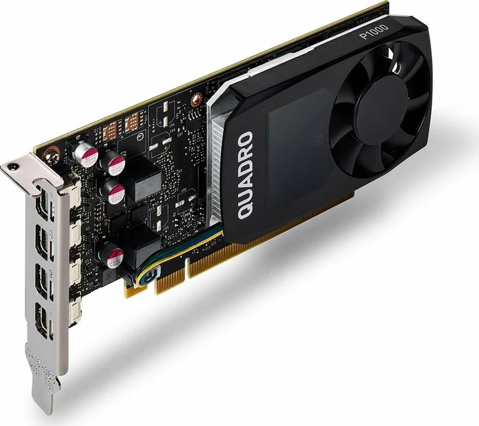 PNY Quadro P1000 DVI, 4GB GDDR5, 4x mDP