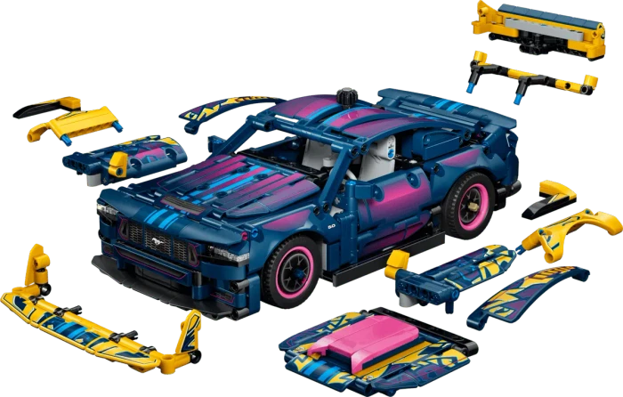 LEGO Technic - Ford Mustang GT Auto aus der Tuning-Werkstatt