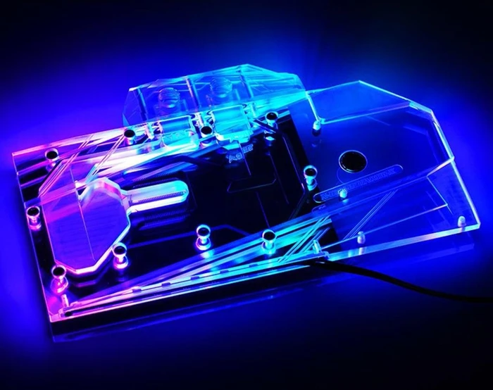 Bykski NVIDIA RTX 2080 Ti Colorful iGame Vulcan X OC, klar