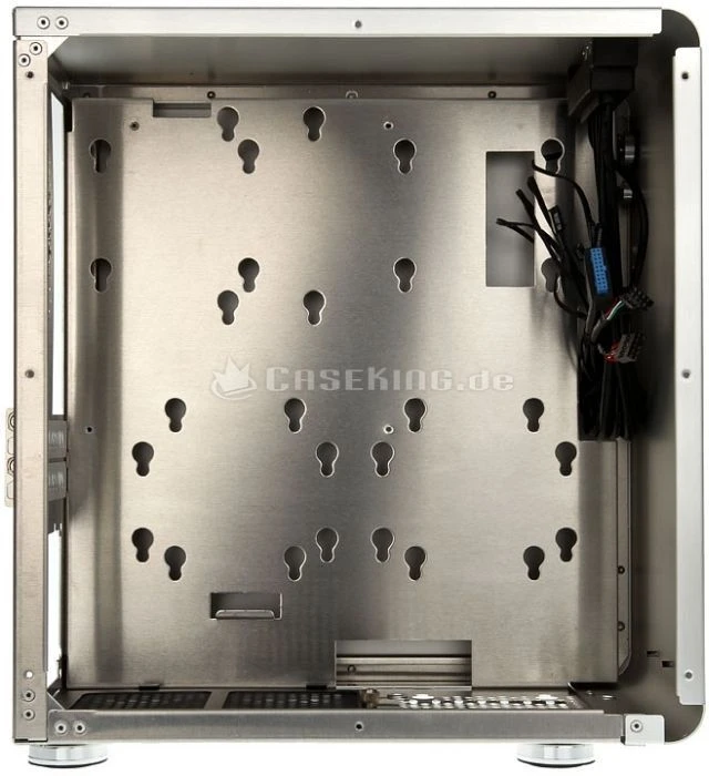 Cubitek Mini Cube silber, Mini-ITX