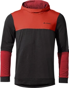 Vaude Qimsa Hoody Funktionsshirt langarm glowing red (Herren)