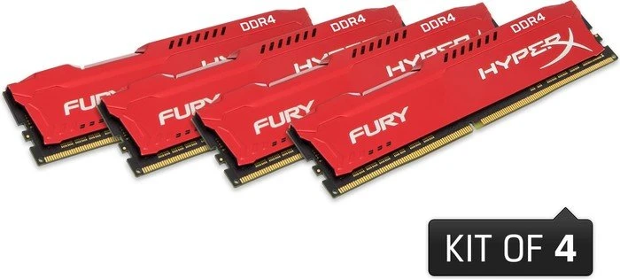 Kingston FURY rot UDIMM 32GB Kit, DDR4-2933, CL17-19-19, 1RX8