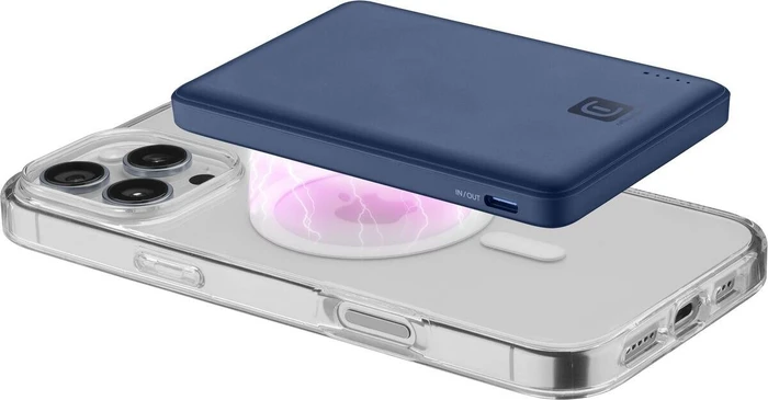 Cellularline Power Bank MagSafe 5000 blau