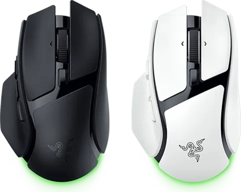 Razer Basilisk V4 HyperSpeed, weiß, USB/Bluetooth