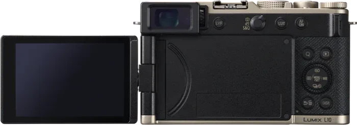 Panasonic Lumix L10 titanium gold