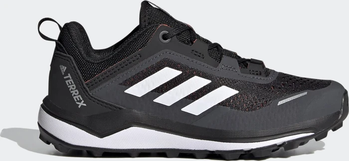 adidas Terrex Agravic Flow Primegreen core black/crystal white/solar red (Junior)