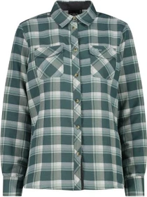 CMP Karomuster Hemd langarm trek green/jade (Damen)