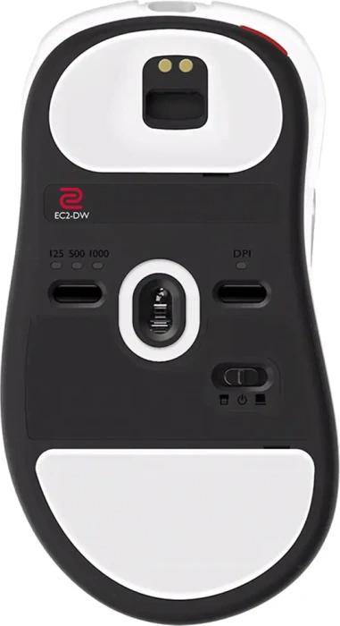 BenQ Zowie EC2-DW 4K Wireless mit Ladestation, Glossy White Edition, USB