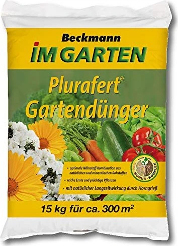 Beckmann Plurafert Gartendünger, 15kg