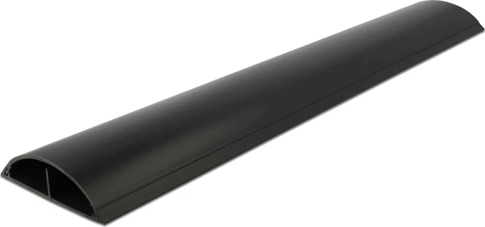 DeLOCK Kabelkanal selbstklebend, 89x21mm, 1m, schwarz