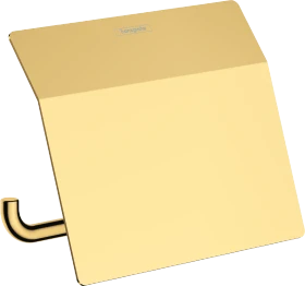 Hansgrohe AddStoris Toilettenpapierhalter mit Deckel polished gold optic