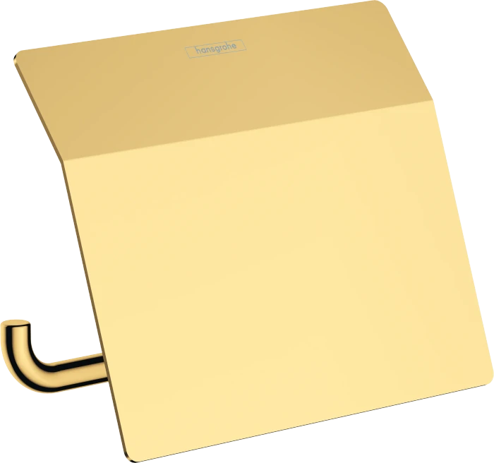 Hansgrohe AddStoris Toilettenpapierhalter mit Deckel polished gold optic