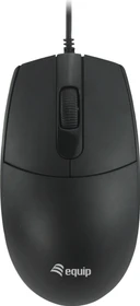 Equip USB Silent Mouse schwarz, USB (245117)