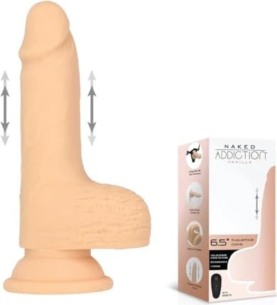 Naked Addiction Thrusting Dong Dong 16.5cm hautfarbe/hell