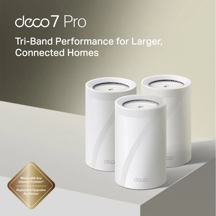 TP-Link Deco 7 Pro, Wi-Fi 7, 3er-Pack (Deco BE13000 (3-Pack))