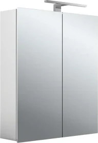 Emco Asis Mee LED-Lichtspiegelschrank 60cm, mit 2 Türen