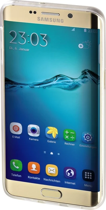 Hama Cover Crystal für Samsung Galaxy S6 Edge+ transparent