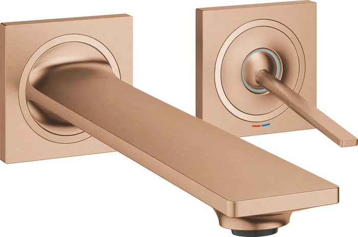 Grohe Allure 2-Loch-Waschtischbatterie warm sunset gebürstet