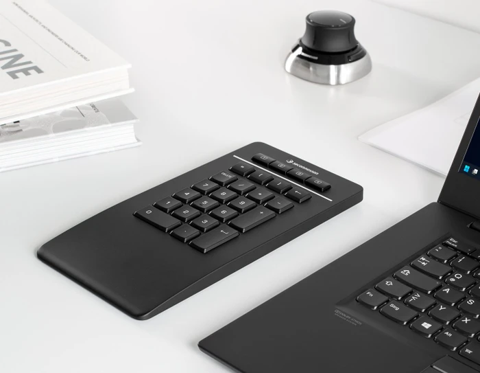 3Dconnexion Numpad Pro, schwarz, USB/Bluetooth