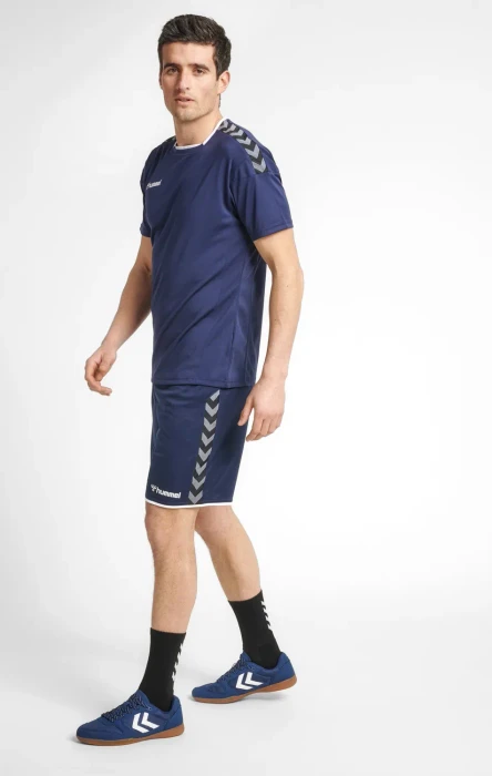 hummel Authentic Poly Short Hose kurz blau (Herren)