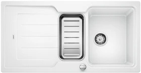 Blanco Classic Neo 6 S Einbau Becken reversibel mit Ablauffernbedienung weiß