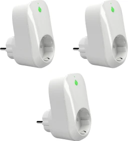 Shelly Wifi Smart Plug weiß, 3500W, Smart-Steckdose, 3er-Pack