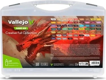 Vallejo Game Air Creative Full Collection Farbset, 60-tlg.