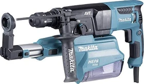 Makita HR2651TJ Elektro-Bohr-/Meißelhammer inkl. MAKPAC + Absaugeinheit