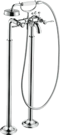 Hansgrohe Axor Montreux 2-Griff Wannenarmatur bodenstehend mit Hebelgriffen chrom