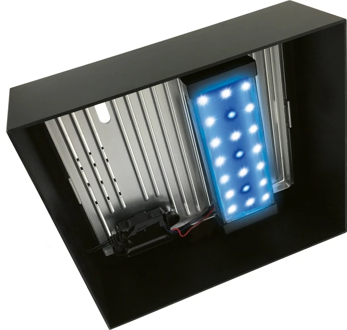 Fluval Edge 2.0 Aquarium-Set, schwarz, 23l
