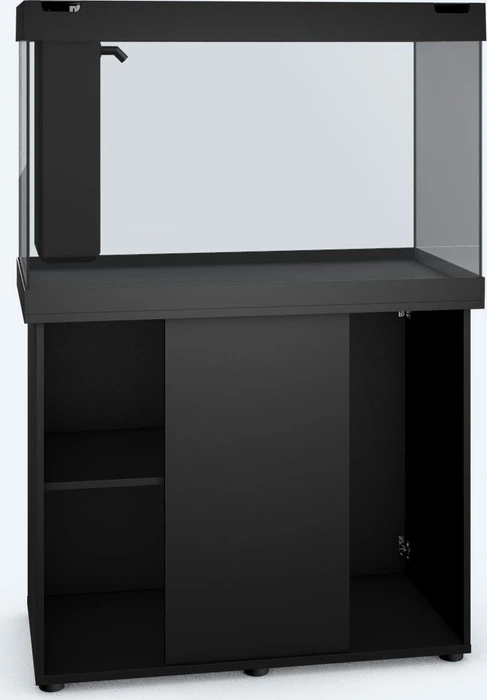 Juwel Rio 290 LED Aquarium-Set mit Unterschrank, schwarz/schwarz, 290l