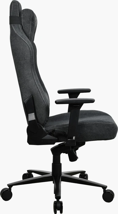 Arozzi Vernazza Soft Fabric Gamingstuhl, dark grey