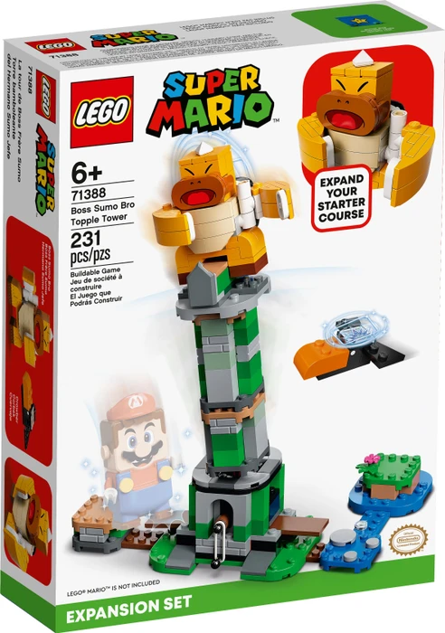 LEGO Super Mario - Kippturm mit Sumo-Bruder-Boss Erweiterungsset
