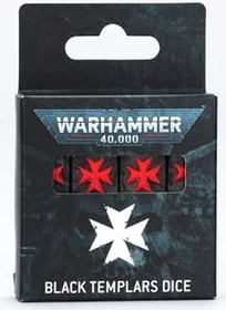 Games Workshop Warhammer 40.000 - Würfelset: Black Templars 2025