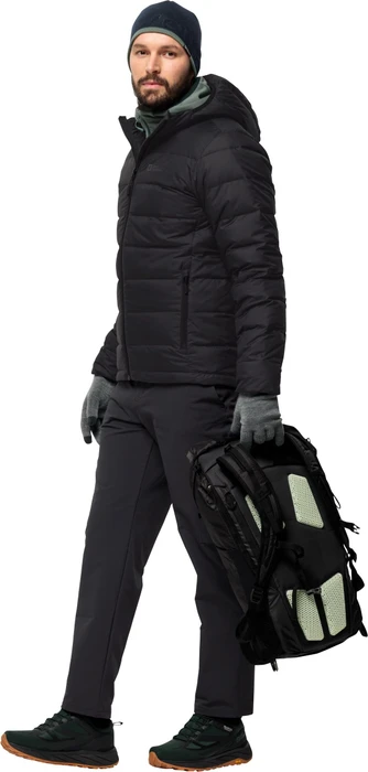 Jack Wolfskin Alpgrat Hooded FZ Jacke hedge green (Herren)