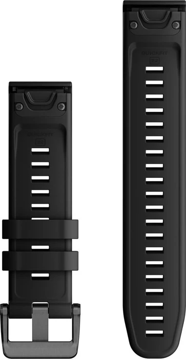 Garmin Ersatzarmband QuickFit 22 Silikon schwarz