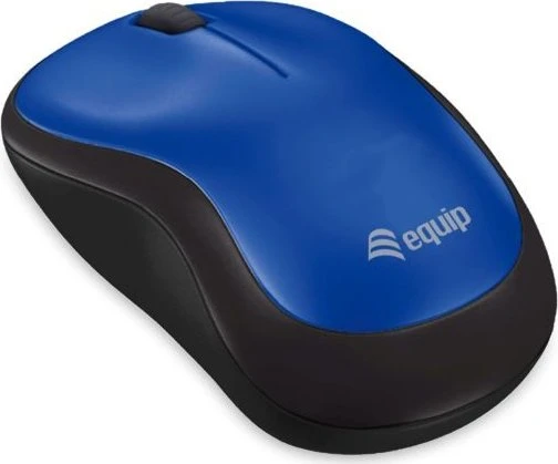 Equip Comfort Wireless Mouse blau, USB