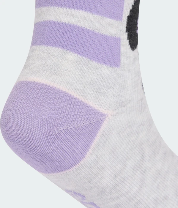 adidas Disney Minnie Maus Socken light grey heather/magic lilac/off white, 3 Paare (Junior)