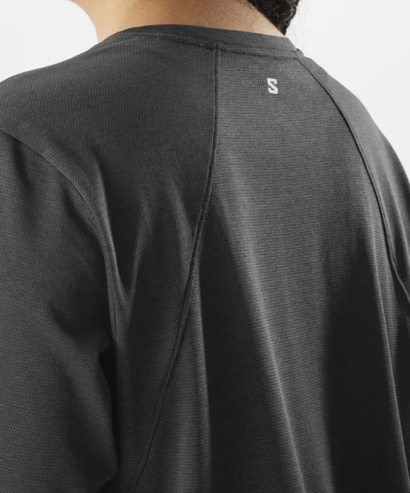 Salomon Shakeout Core Laufshirt langarm deep black (Damen)
