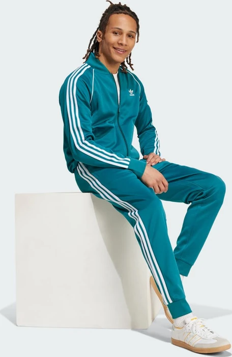 adidas Adicolor Classics SST Originals Trainingsjacke legacy teal (Herren)