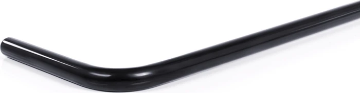 Alphacool Hardtube 13/10mm 90° 10/50cm Deep Black, schwarz verchromt