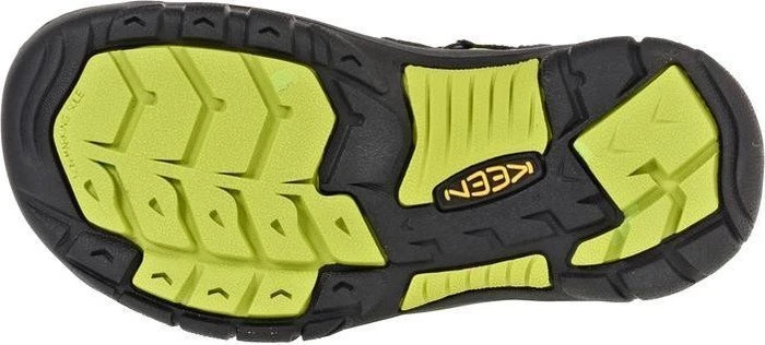 Keen Newport H2 Big Kid black/lime green (Junior)