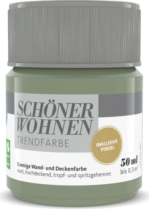 Schöner Wohnen Trendfarben innen olive matt, 50ml