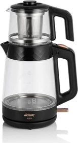 Arzum AR3101-CC Gusto Glas-Wasserkocher/Teekocher