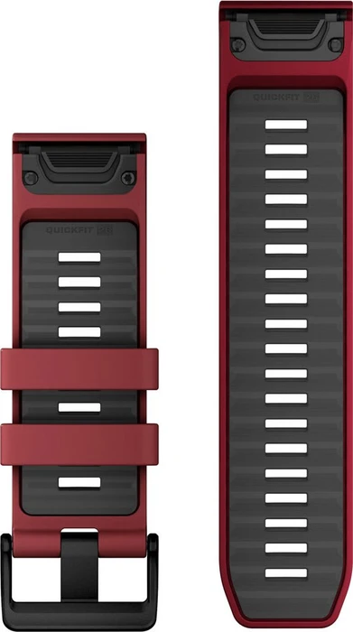 Garmin Ersatzarmband QuickFit 26 Silikon marsala/graphite