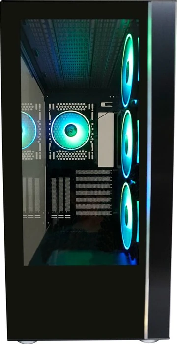 LC-Power Gaming 808B Skylla_X, Glasfenster