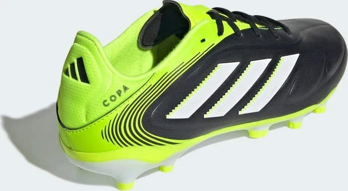 adidas Copa Pure 3 League FG/MG core black/cloud white/lucid lemon (Junior)
