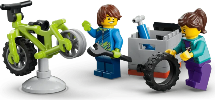 LEGO City - Mountainbike-Abenteuervan