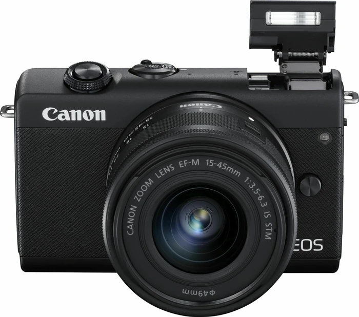 Canon EOS M200 schwarz mit Objektiv EF-M 15-45mm 3.5-6.3 IS STM